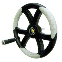 Volant d\'enroulement pour Bâche à barres Hor Sol Woody Securit Pool