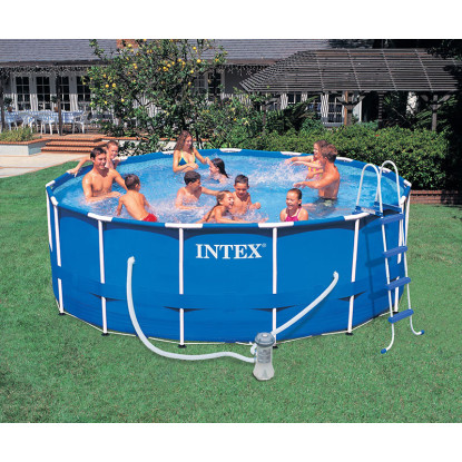 Piscine tubulaire - La piscine Intex Metal Frame