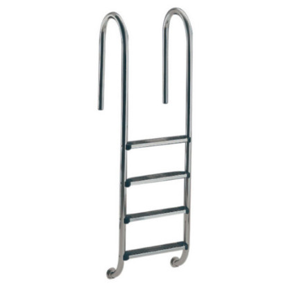 Echelle droite inox 3 à 5 marches pour piscine