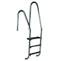 Echelle asymétrique inox 2 à 5 marches pour piscine