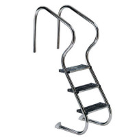 Echelle résidentielle inox 3 à 4 marches pour piscine