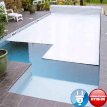 Volet de piscine électrique hors sol avec fin de course APF Pool Classic
