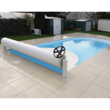 Volet roulant de piscine manuel : c\'est manuel mais sans effort !