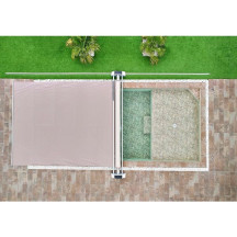 Bâche à barres motorisée Eden pour piscine