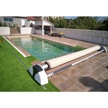 Bâche à barres motorisée Eden pour piscine
