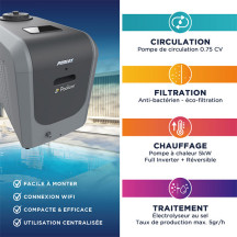 Poolican : Local technique ultra compact pour piscine jusqu\'à 25 m3