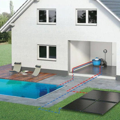 Chauffage solaire Roth Heliopool pour piscine