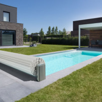 Volet piscine automatique Alu\'Safe WaluRoll AFC mécaniques