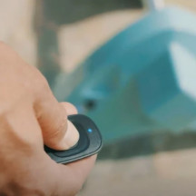 Enrouleur de bâche à barre universel Padolo avec télécommande sans fil