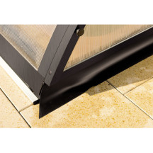 Abri de piscine télescopique mi-haut Tenor 10,66 x 5,14 x h1,80m