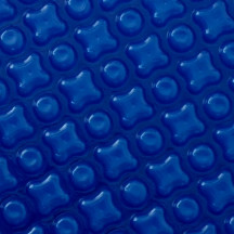 Bâche à bulles 500 microns bleue Oxo Blue sur-mesure