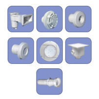 Kit pièces à sceller pour piscine à revêtement liner