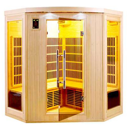 Sauna infrarouge Apollon 3/4 France Sauna - Piscinewebstore.com