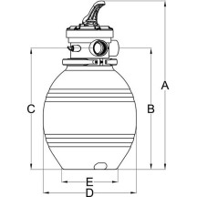 Filtre à sable PoolFilter Ubbink