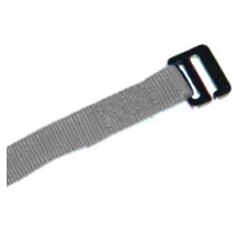 Sangle de tension avec passant inox S côté enroulement coloris gris