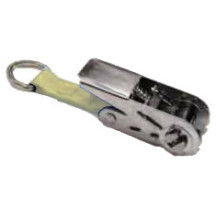 Cliquet inox avec demi lune coloris sable