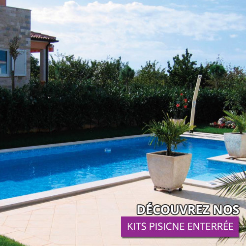 Kits piscine avec blocs à bancher