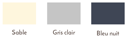 Coloris de la bâche de protection Protect One 2.0 pour volet de piscine