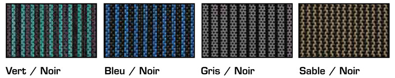 Coloris de la bâche filet d'hivernage Ménuires Safe