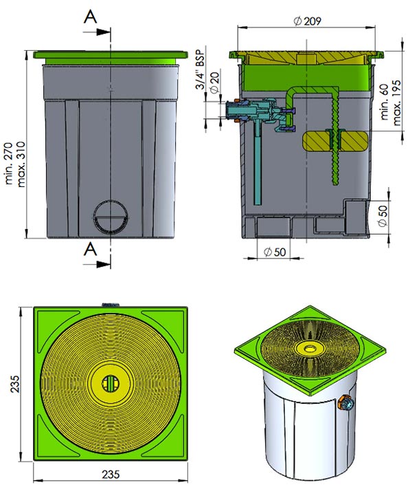 Régulateur de niveau Astral