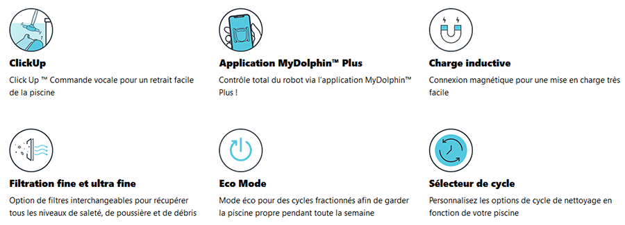 Avantages du robot de piscine Dolphin Liberty 400