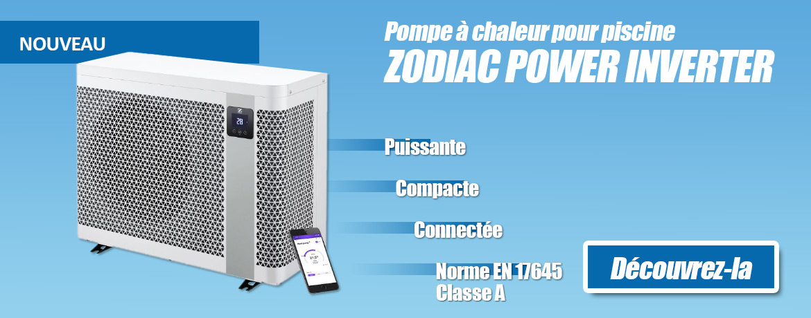 Découvrez la pompe à chaleur Inverter Zodiac