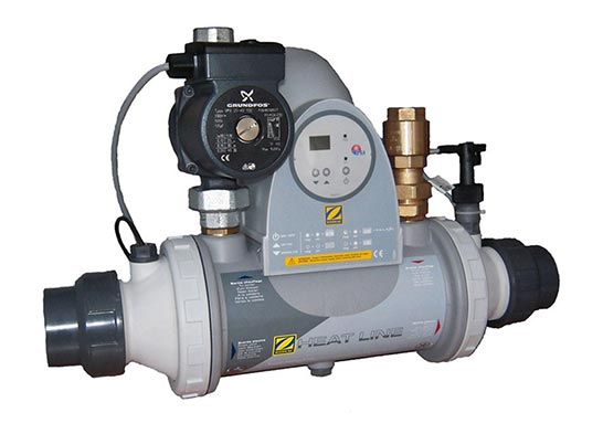 Choisir son chauffage de piscine : L'échangeur thermique